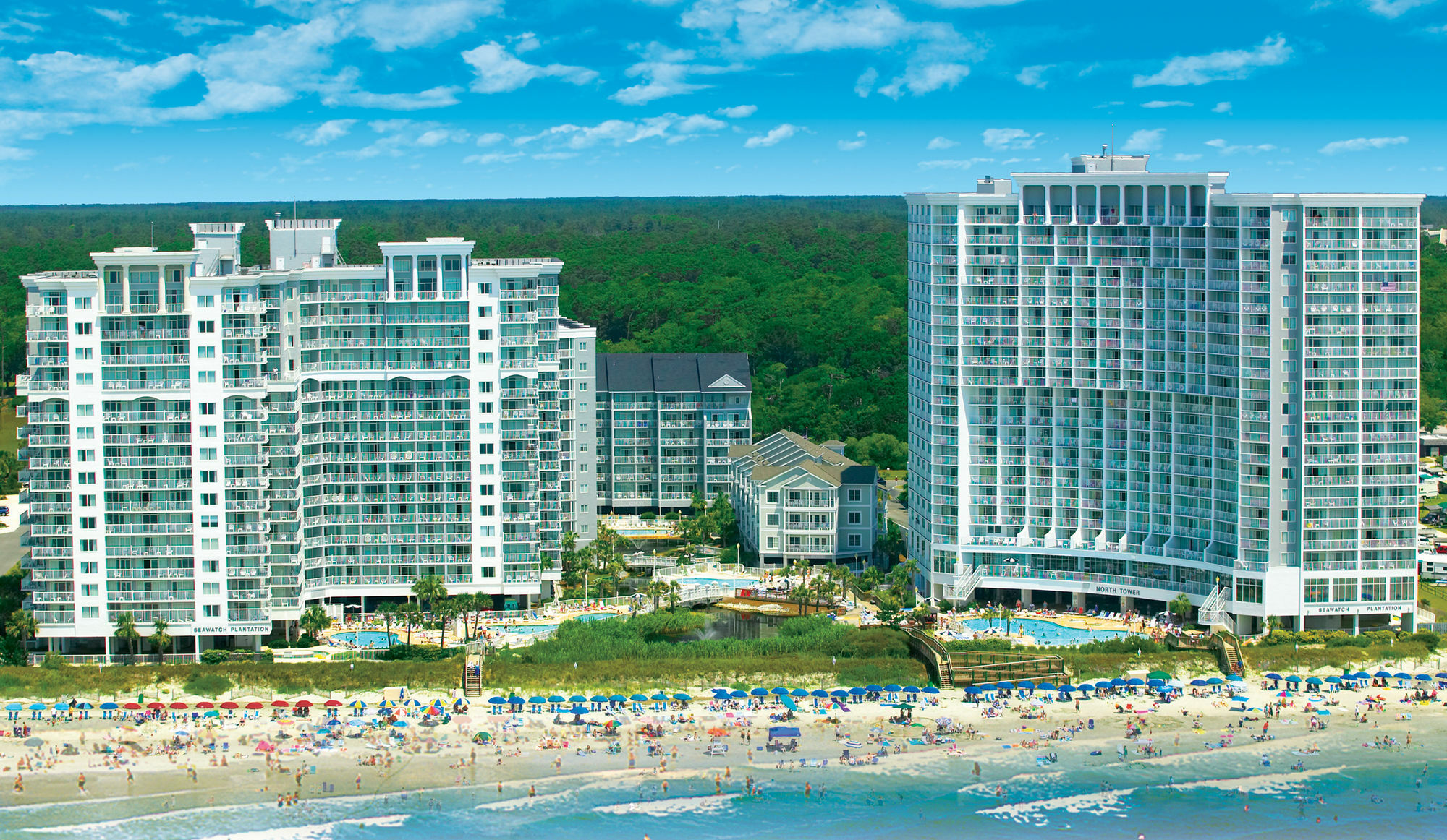Sea Watch Resort Briarcliffe Acres Экстерьер фото